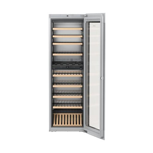 Liebherr HWGB8300 24  Star-K Built-In Wine Cabinet 83 Bottle in Black Glass