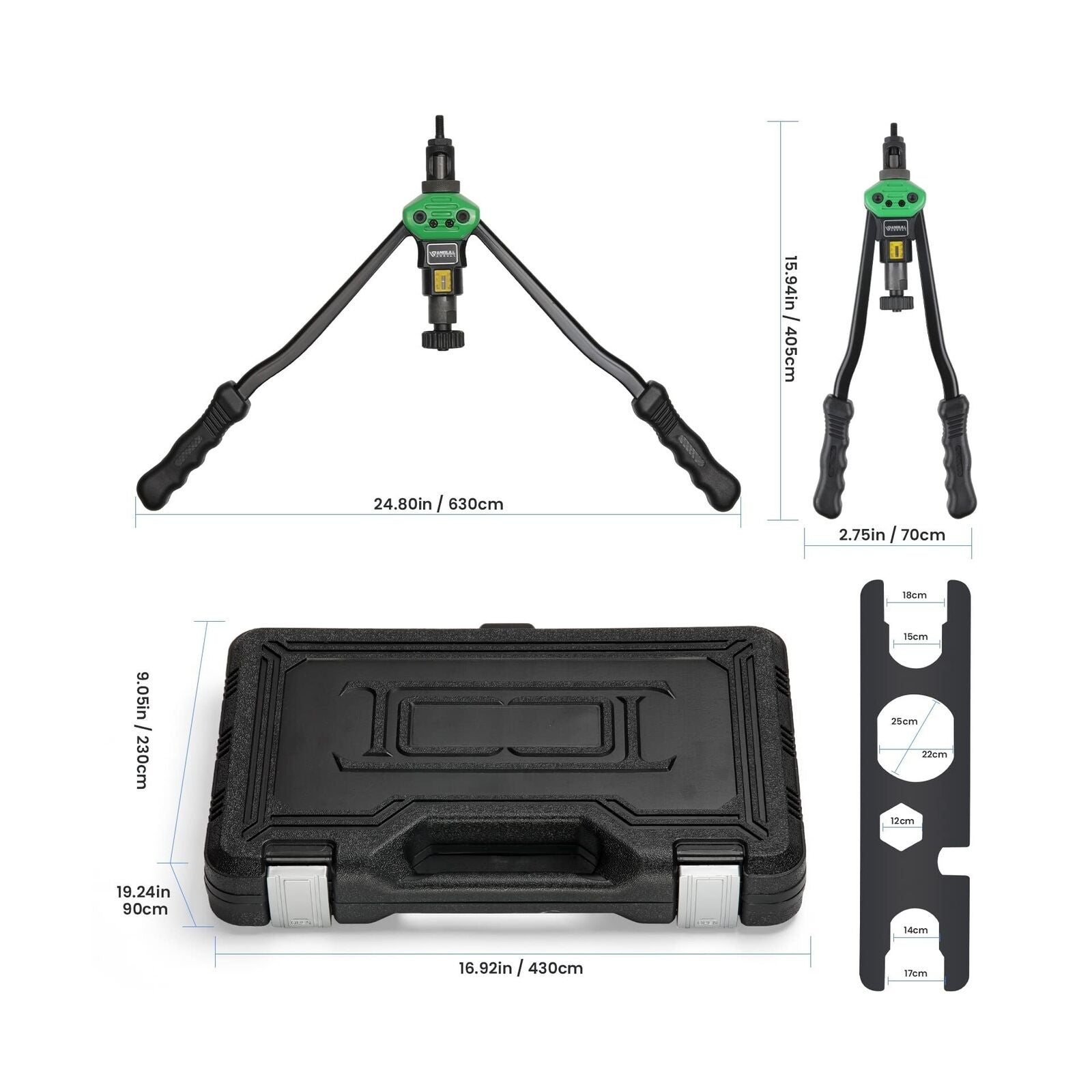 GCP Products Rivet Nut Tool,16