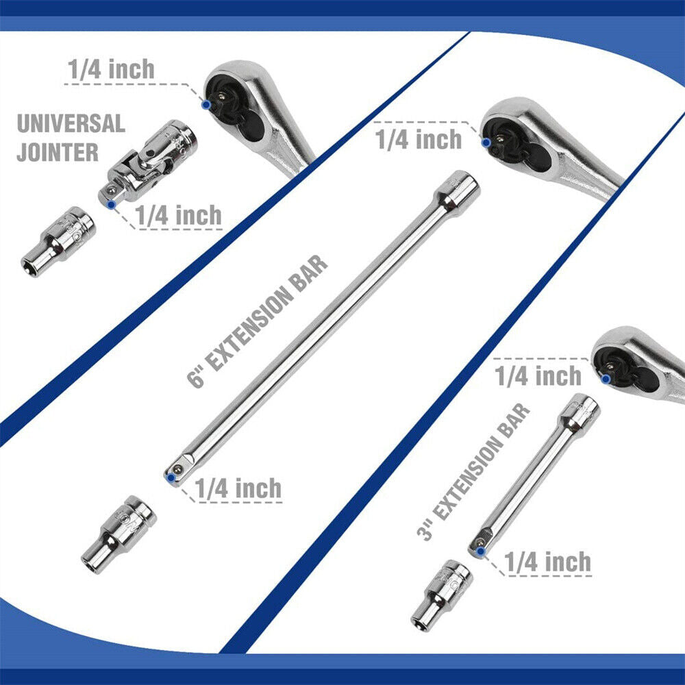 GCP Products 140Pcs 1/4