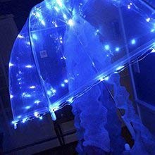Solarmks Solar String Lights ,200 Led Solar Lights Outdoor 8 Modes Blue Christmas Lights Waterproof Solar Fairy Lights For Pool Garden Pa