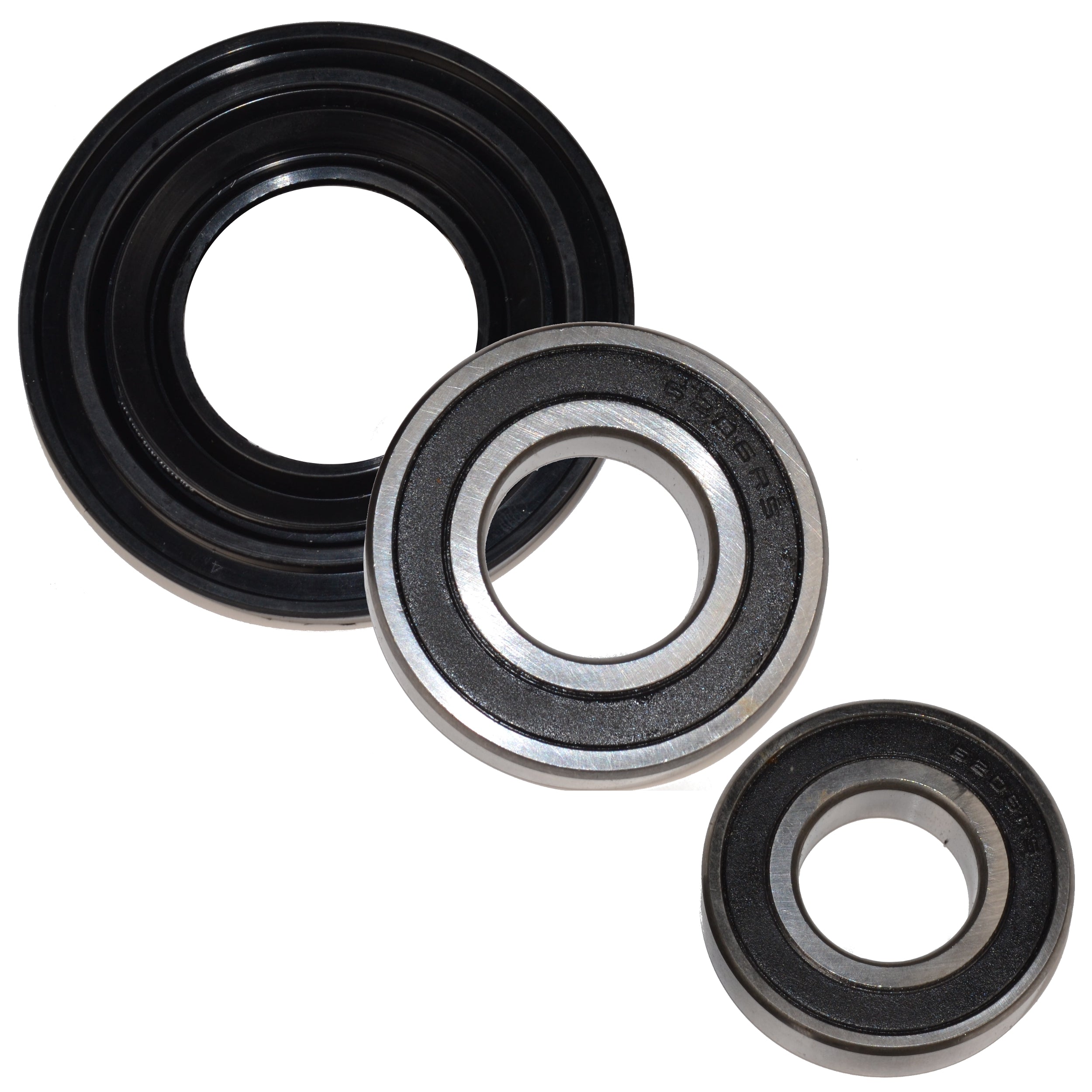 HQRP Bearing and Seal Kit for Maytag AP3970398 MAH22PDAWW0 MAH22PDAWW1 MAH22PDAXW0 MAH22PRAWW0 MAH22PRAWW1 Front Load Washer Tub