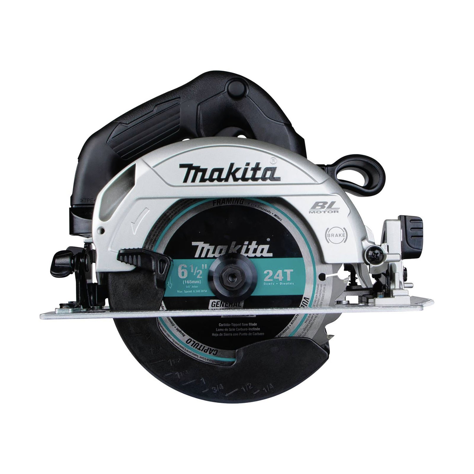 Makita XSH04ZB 18V LXT Li-Ion Sub-Compact Brushless Cordless 6-1/2 in. Circular Saw (Tool Only)
