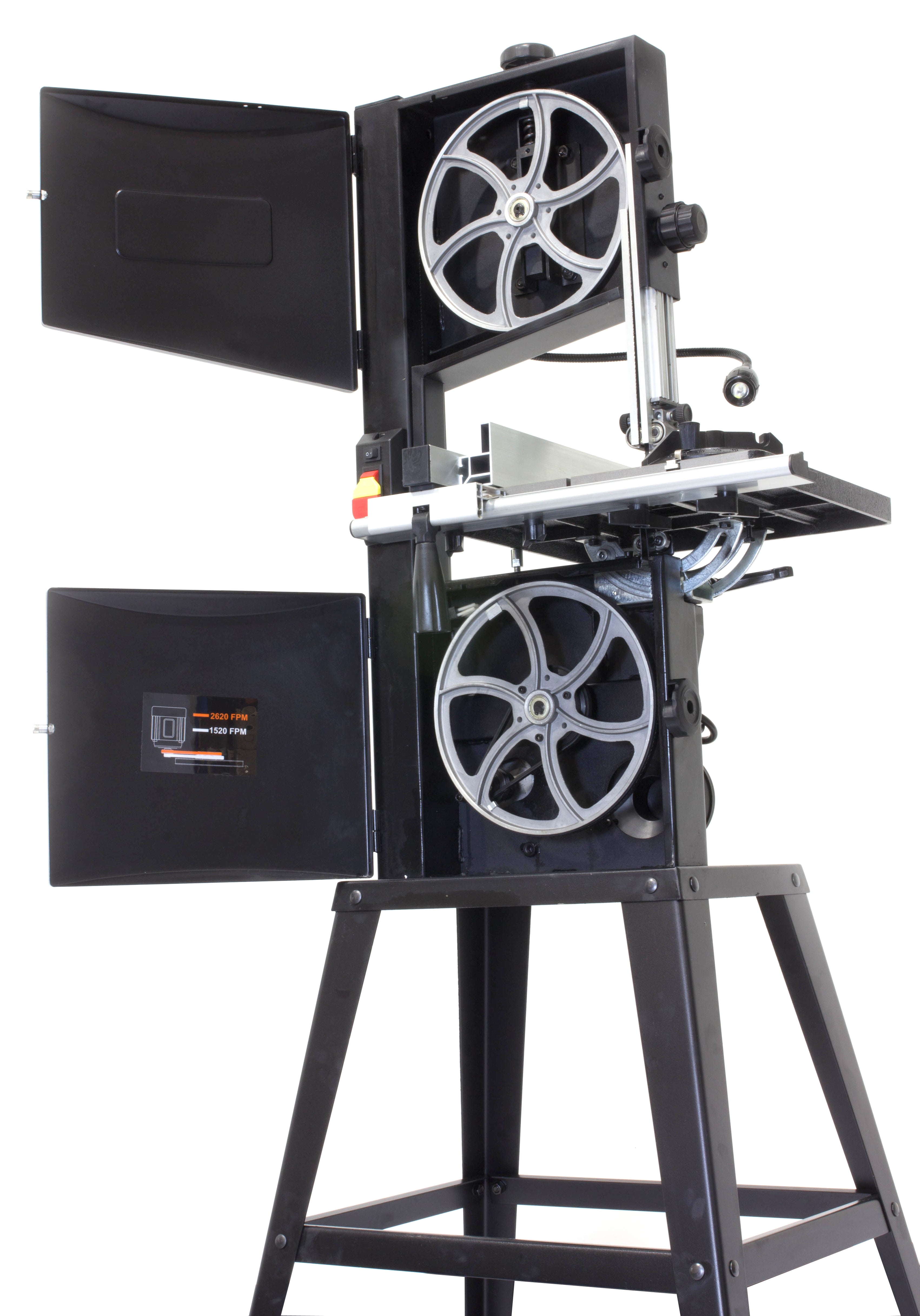 WEN 10-Inch Two-Speed Band Saw with Stand and Worklight
