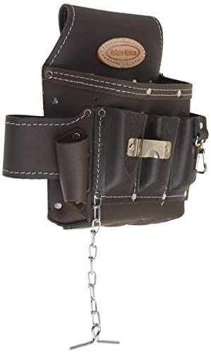 McGuire-Nicholas 526-CC Brown Professional ElectricianS Pouch, oil tanned leather