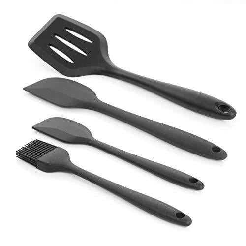 megachef tool cookware utensil set, 12 piece, black