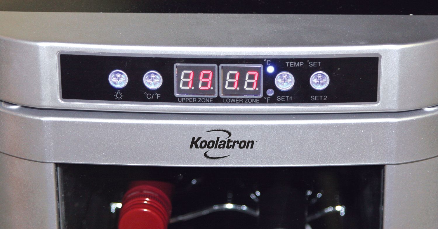 Koolatron WC18 18-Bottle Dual Zone Wine Cellar