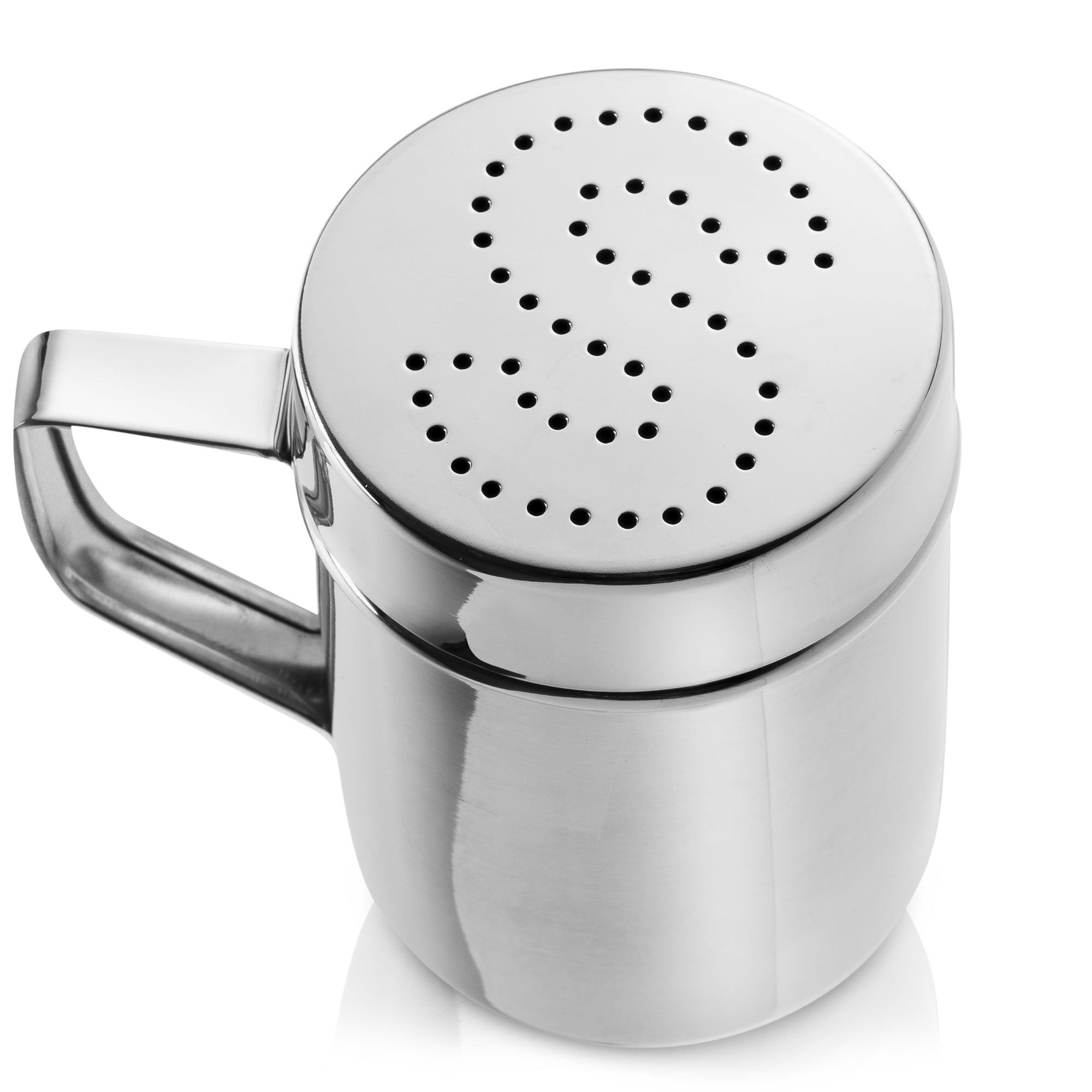 Olde Midway Stainless Steel Popcorn Machine Accessories - 4 Piece w/ Scoop and Salt Shaker