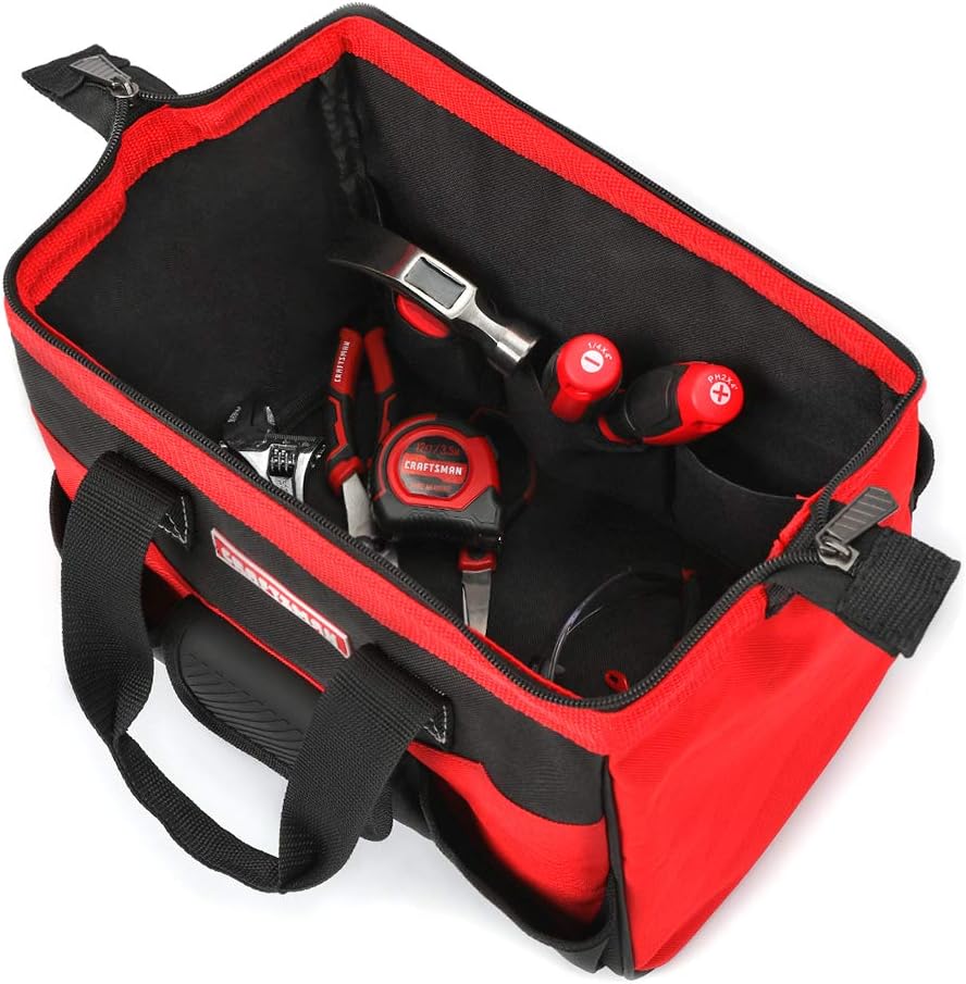Craftsman 8-Piece Kids Junior Tool Set with Tool Bag, Real Tools