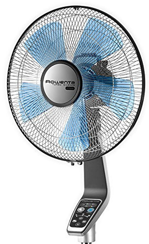 Rowenta VU5670 Turbo Silence Oscillating Fan, Standing Fan, 5 Speed Fan with Remote Control