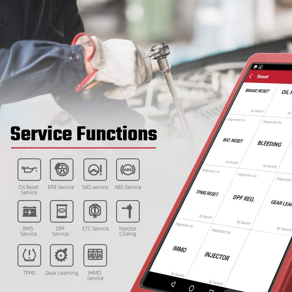 LAUNCH X431 PROS Mini Bi-Directional Scan Tool Code Reader Car Diagnostic Tool WiFi Bluetooth ECU Coding