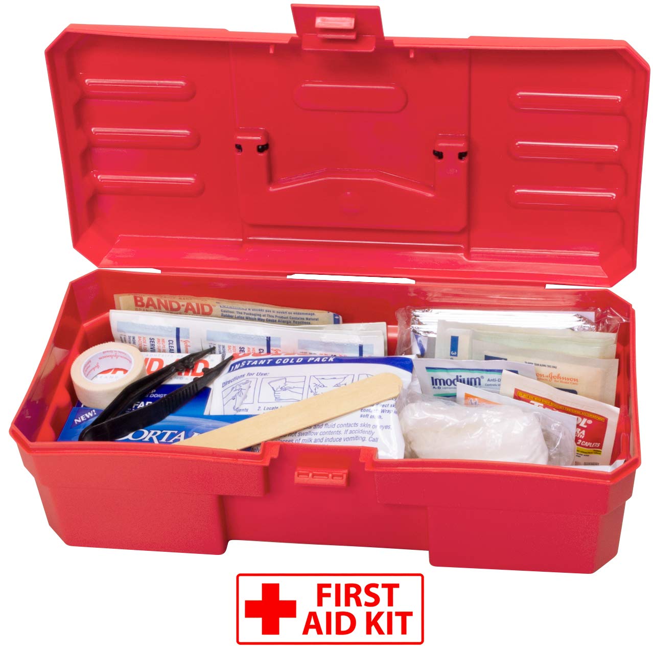 Akro-Mils 12-Inch ProBox Plastic Toolbox for Tools, Hobby or Craft Storage Toolbox, Model 09912, (12-Inch x 5-1/2-Inch x 4-Inch)