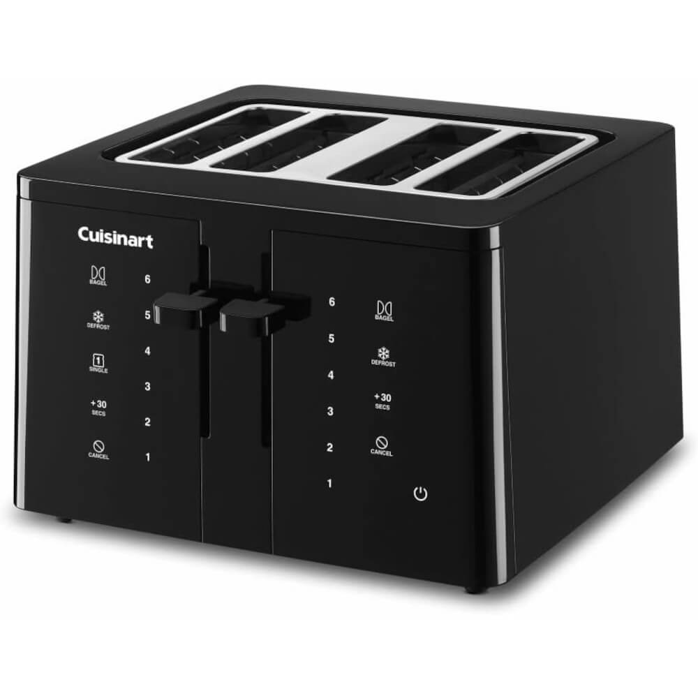 Cuisinart CPTT40P1 4-Slice Black Touchscreen Toaster