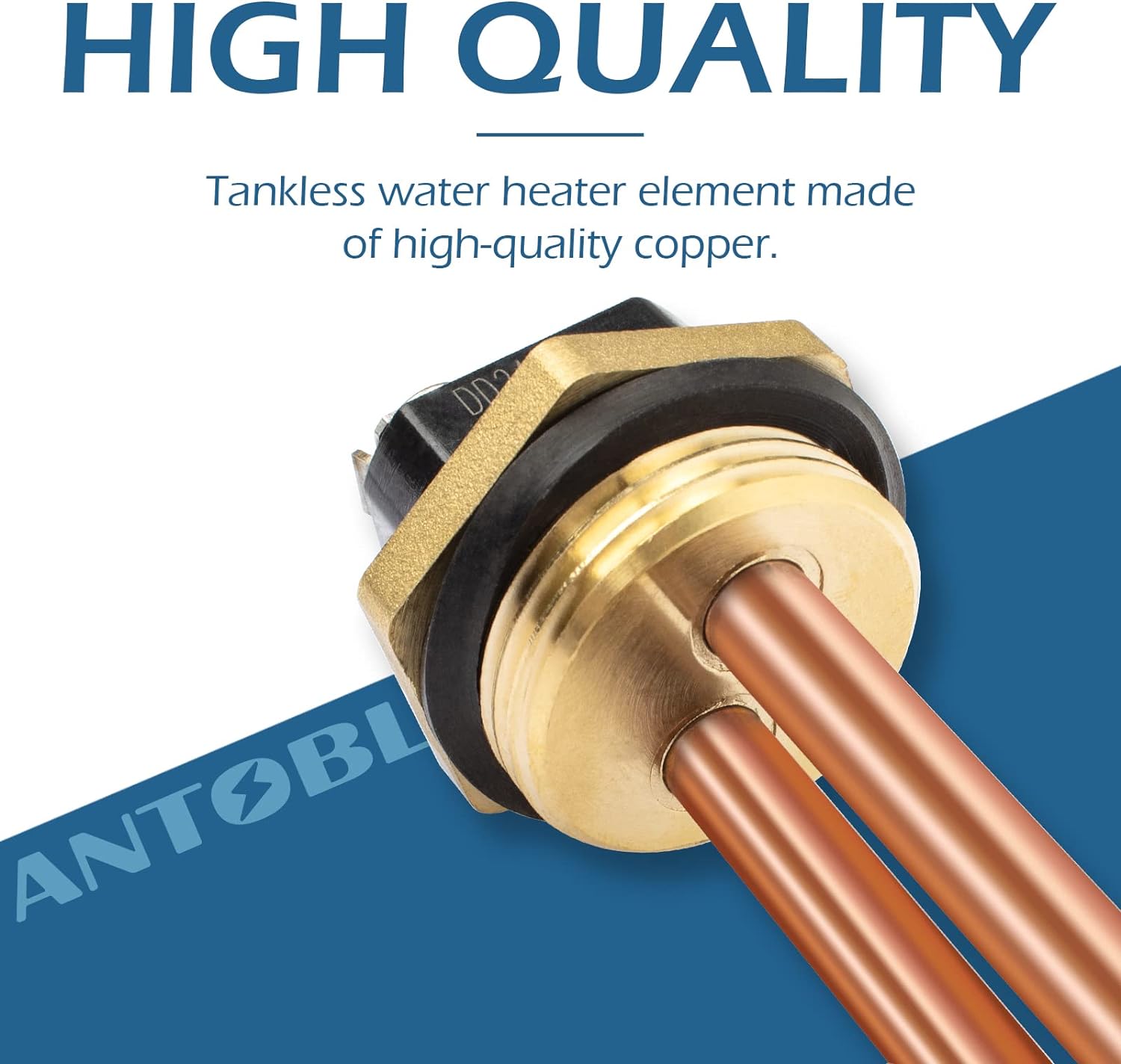 antoble Replacement He 90240 Heater Element Part 9000W/240V HE9K240VCC Compatible with Ecosmart Electric Tankless Water Heater Eco 18,