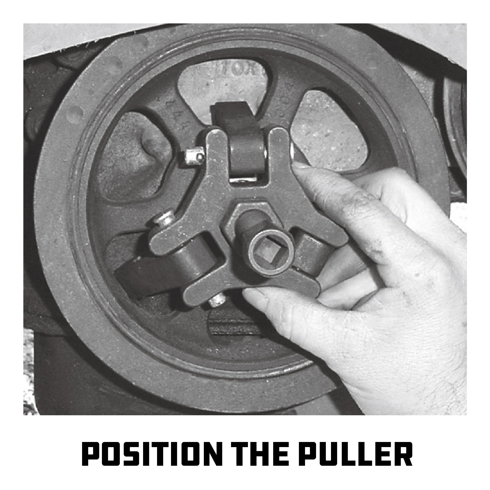 Powerbuilt Harmonic Damper Pulley Puller Kit - 647774