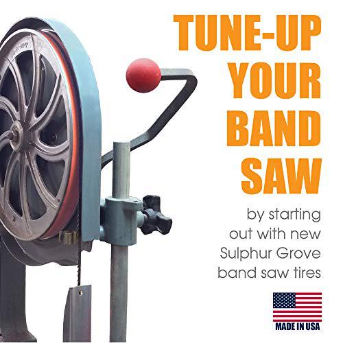 Sulphur Grove Tool urethane bandsaw tire 2 pack for 20
