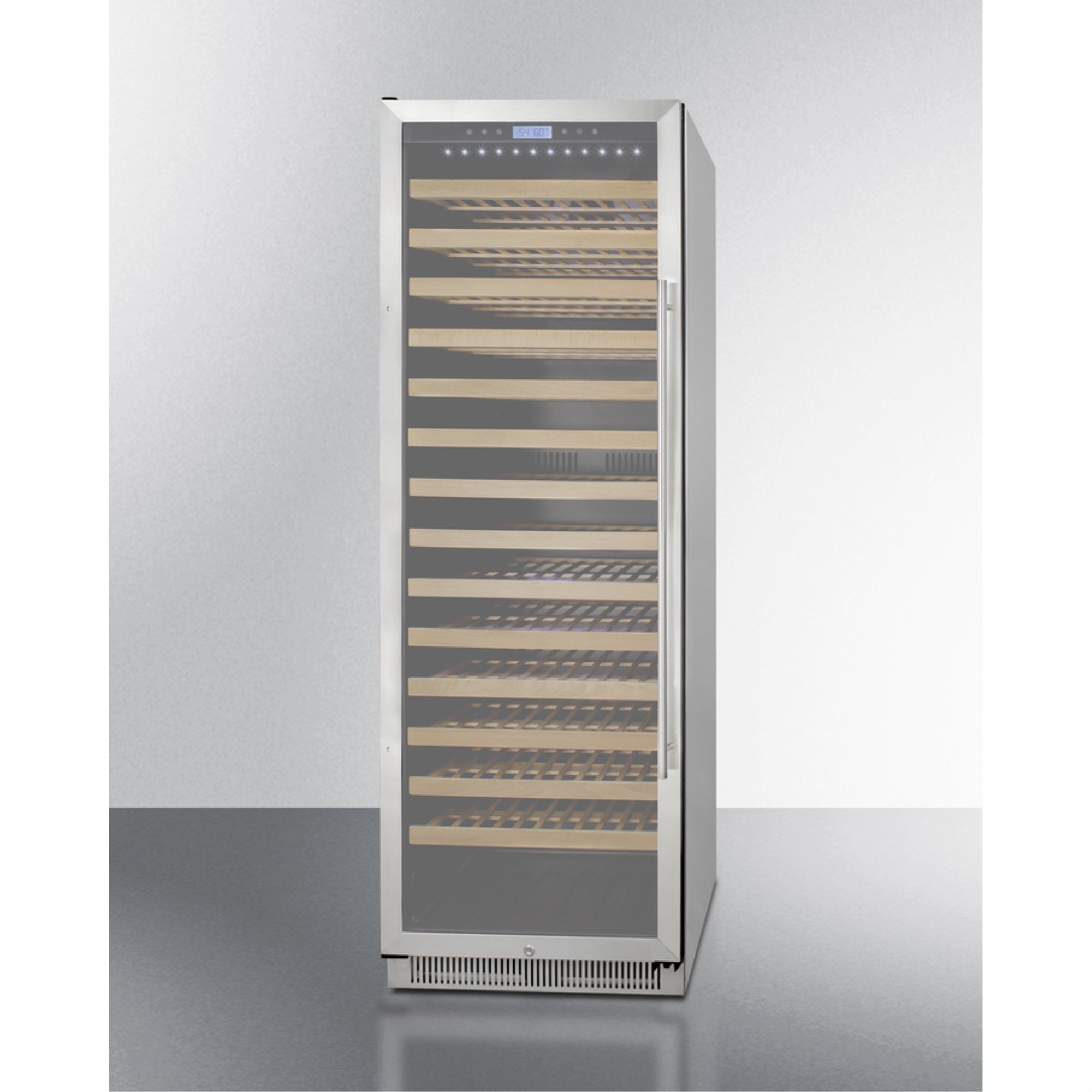 Summit Upright single zone wine cellar for built-in or freestanding use
