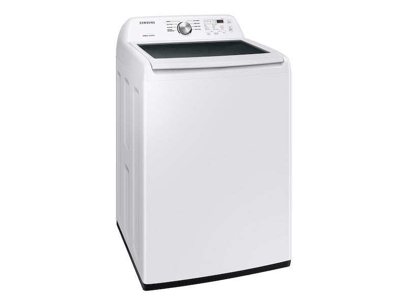 Samsung WA44A3205AW/A4 4.4 cf Activewave Agitator Top Load washer w/ Vibration Reduction Technology+ in White