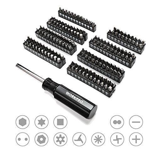 WORKPRO 450-Piece Mechanics Tool Set, Universal Professional Tool Kit with Heavy Duty Case Box