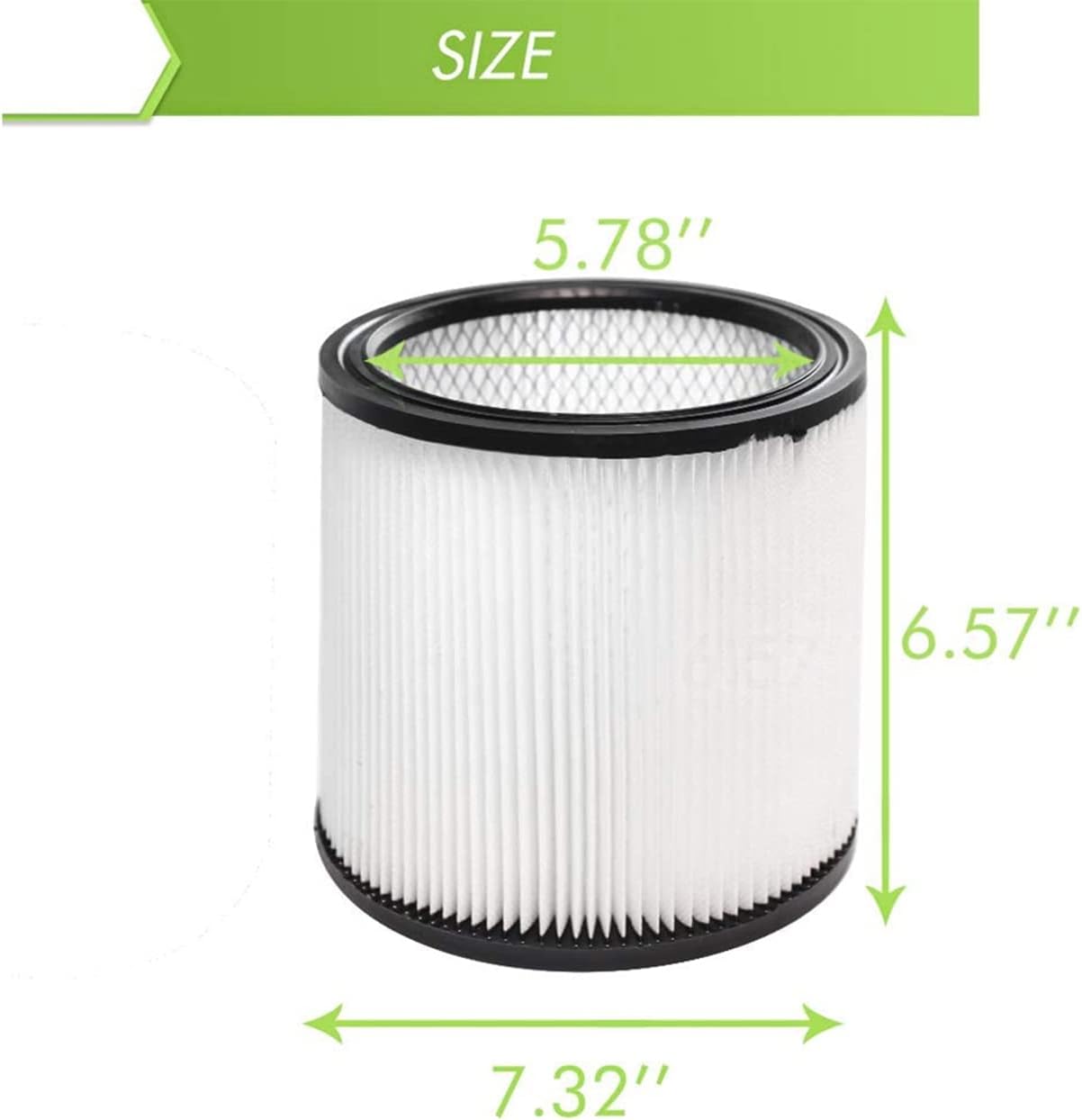 Anboo Replacement Filter for Shop Vac 90304 90350 90333 903-04-00 9030400 Vacuum Cleaner 5 Gallon and Large Wet