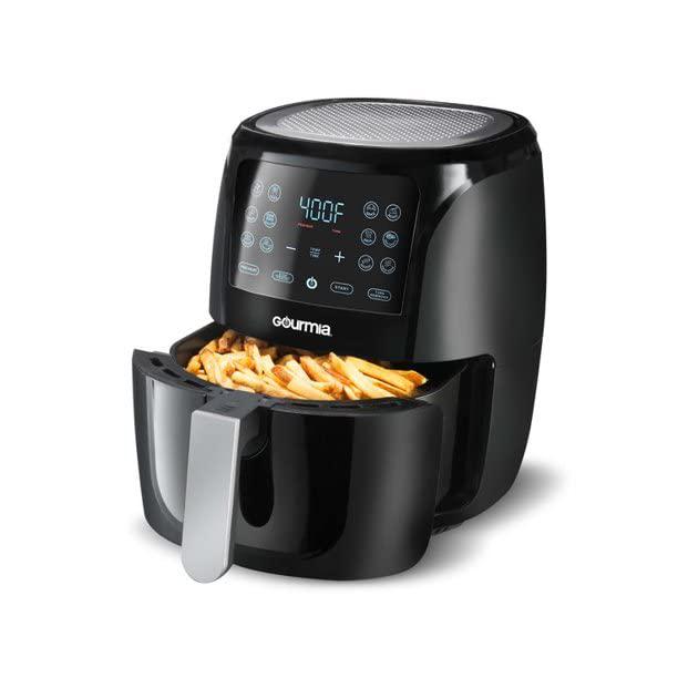gourmia gaf686 digital 6 quart air fryer with guided cooking