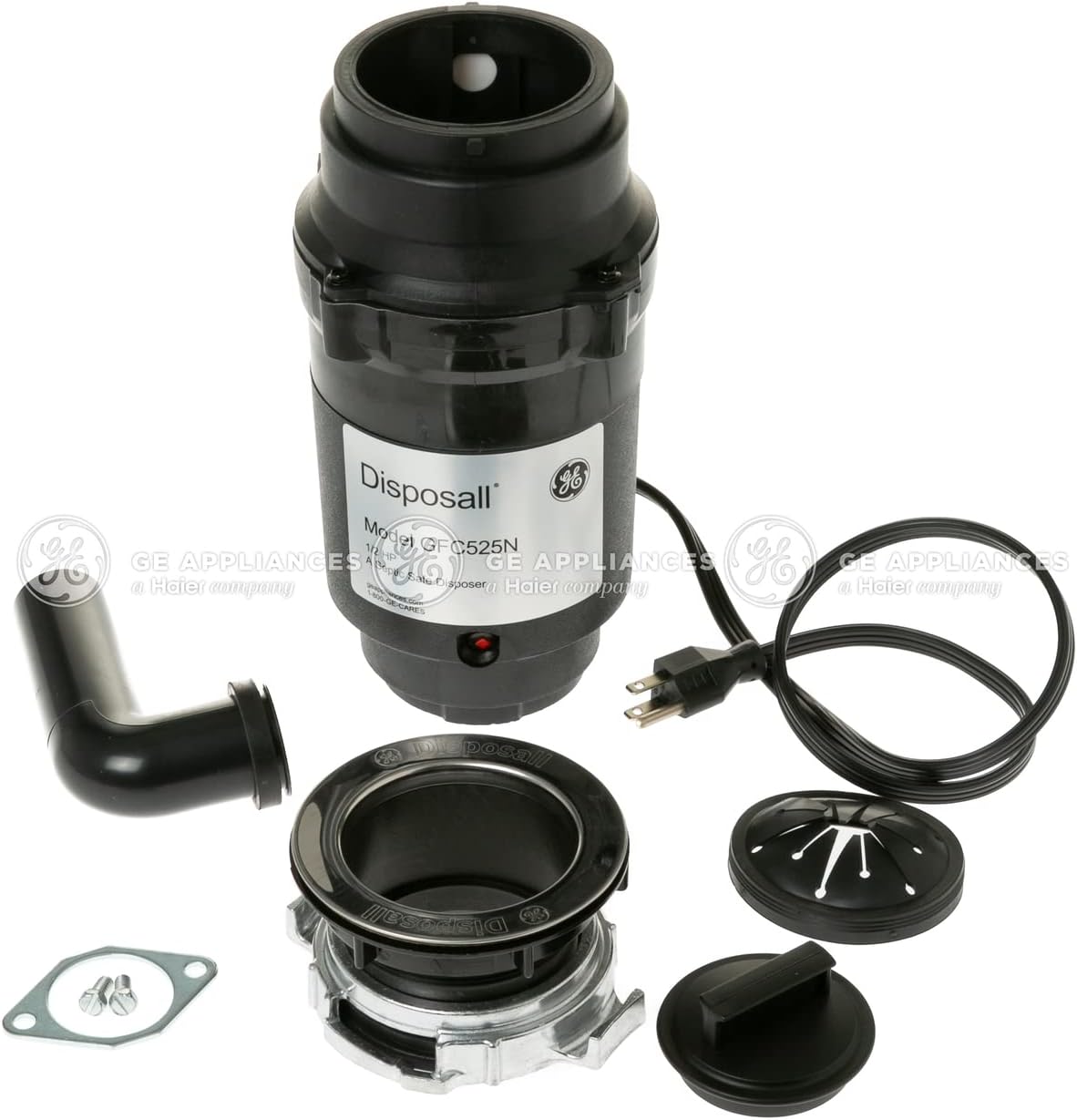 GE GFC525N Sink 1/2 HP Continuous Feed Disposer