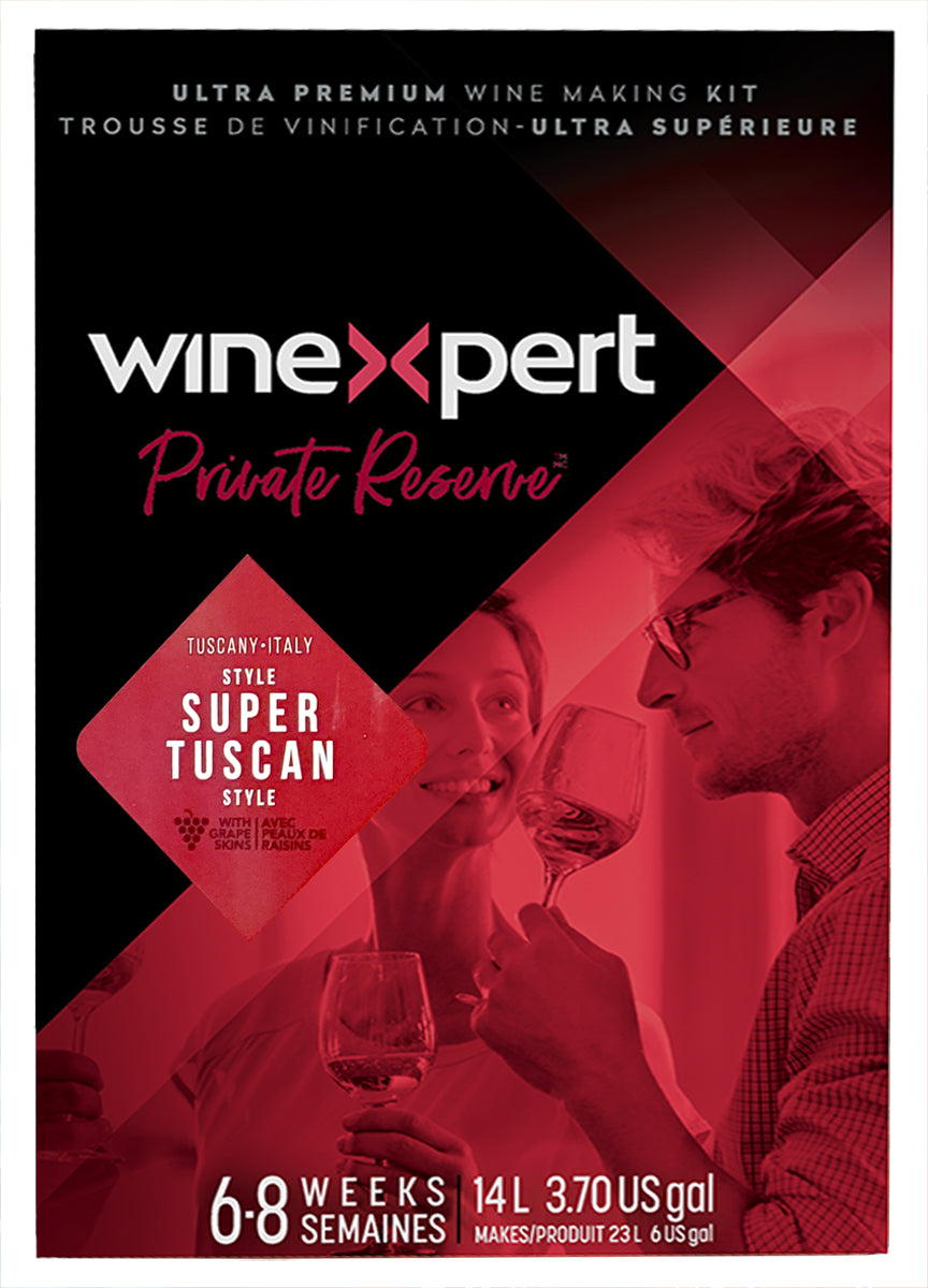 Winexpert Private Reserve Tuscany, Italian Super Tuscan Wine Ingredient Kit
