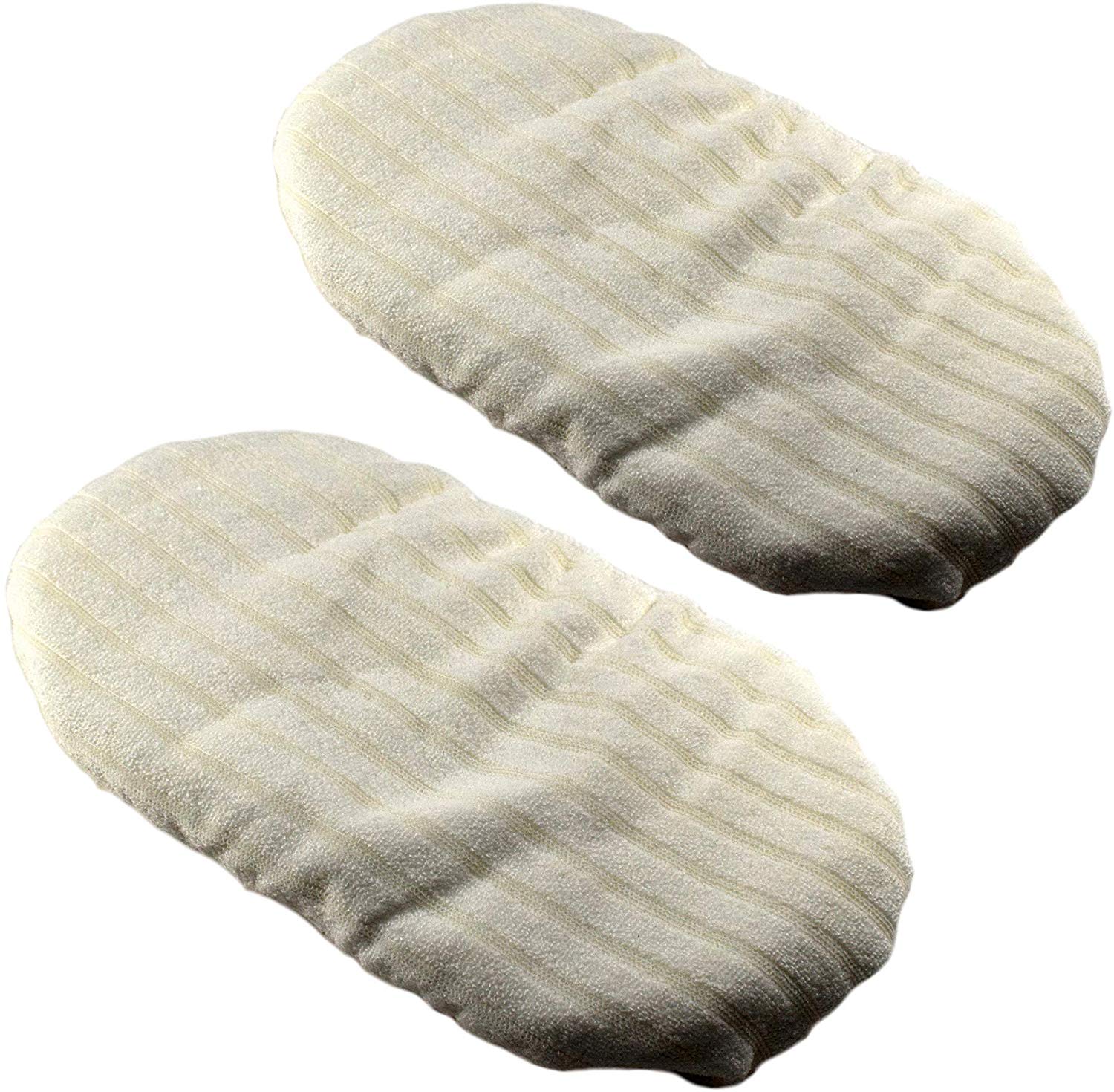 HQRP 6pcs Kit Microfiber Steam Mop Pads Compatible with Oreck Steam-It All Purpose Steam Wand STEAM100 STEAM100LRH Steamer