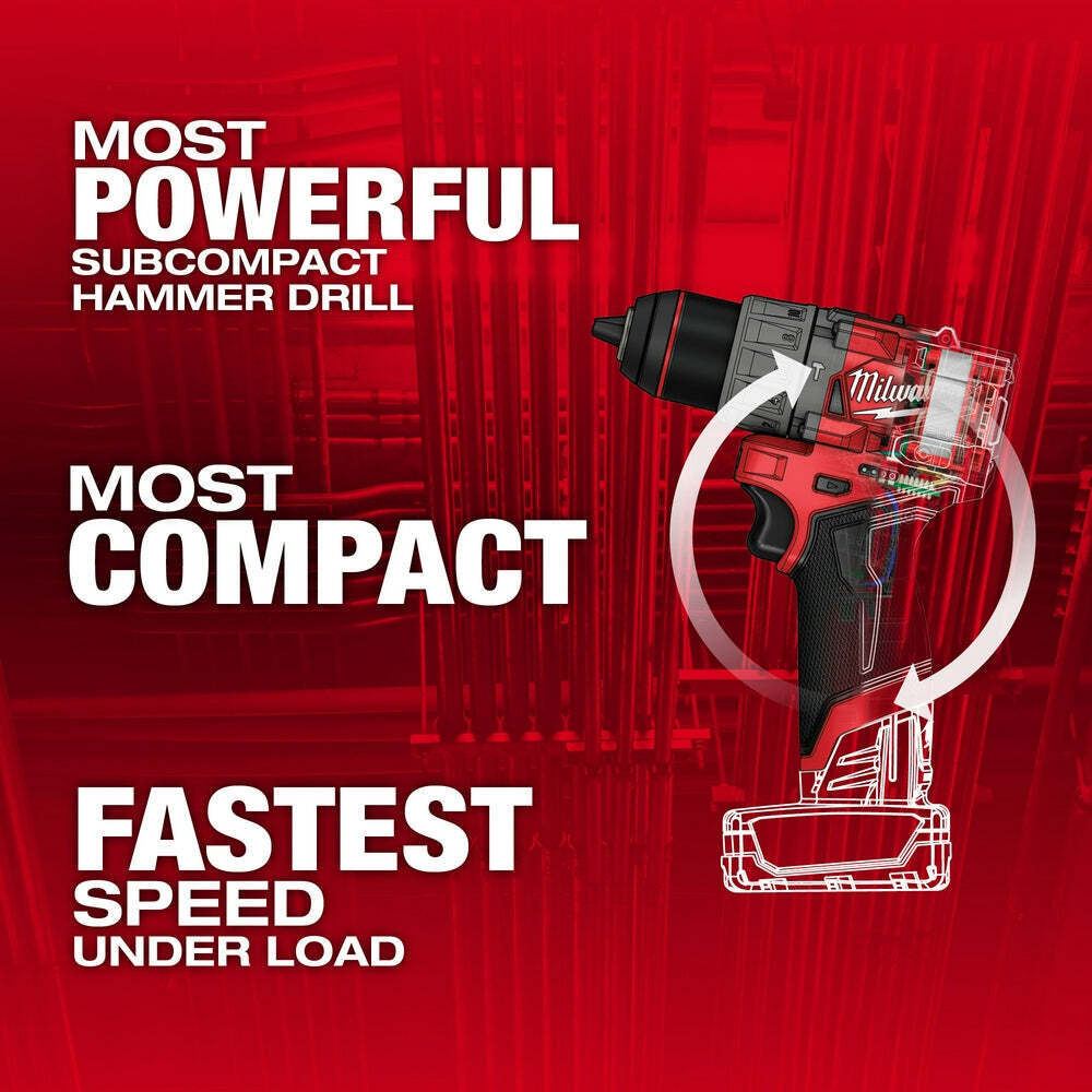 Milwaukee 3404-20 M12 FUEL 12V 1/2