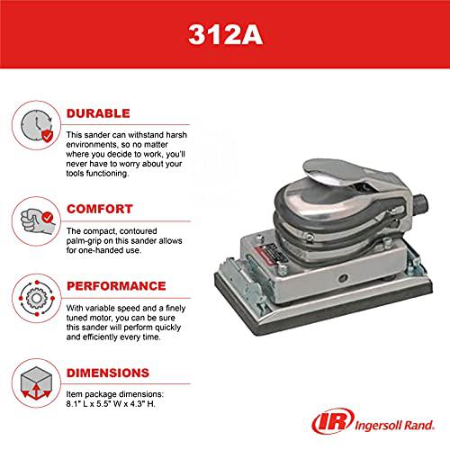 Ingersoll Rand ingersoll-rand 312a heavy duty 7-inch orbital pneumatic sander