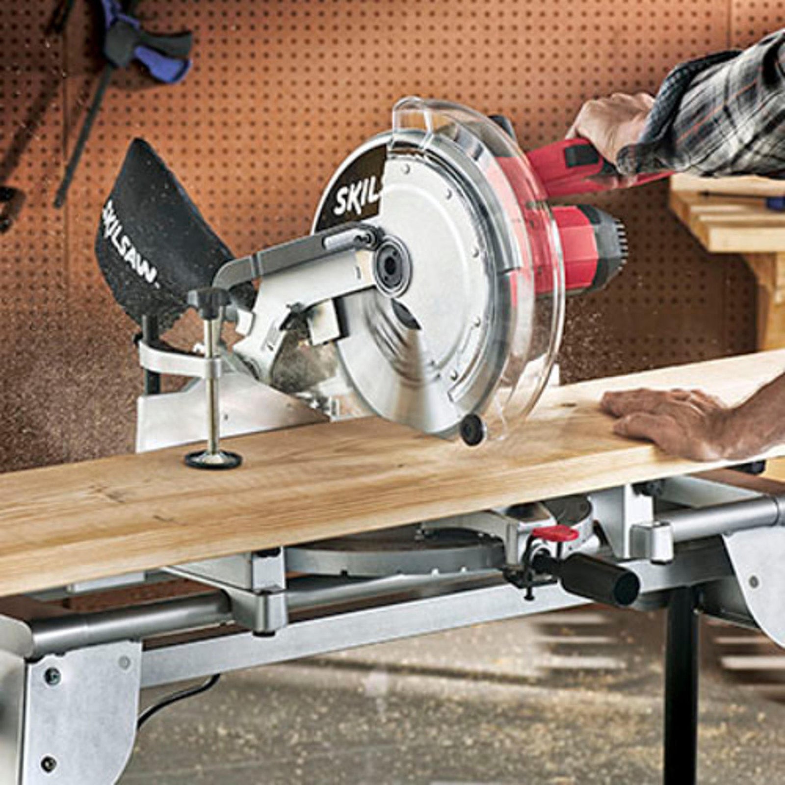 Skil 3821-01 15A 12in. Compound Miter Saw with Quick Mount System and Laser Cutline