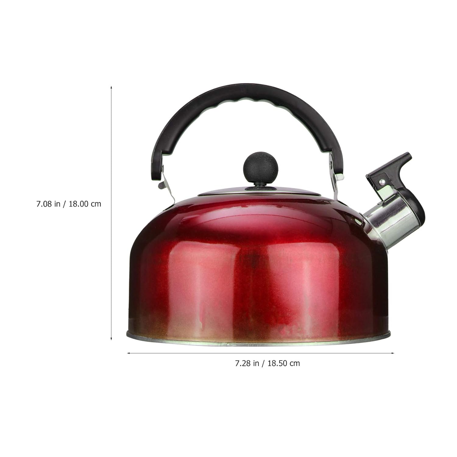 Great Choice Products Tea Kettle Stove Top 3 Quart Whistling Tea Kettle Teapot Stainless Steel Teapot Heating Water Container With Handle For …