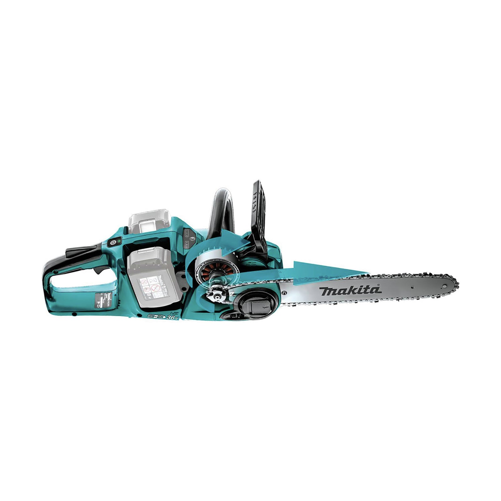 Makita XCU07Z  18V X2 (36V) LXT Lithium-Ion Brushless 14 in. Chain Saw (Tool Only)