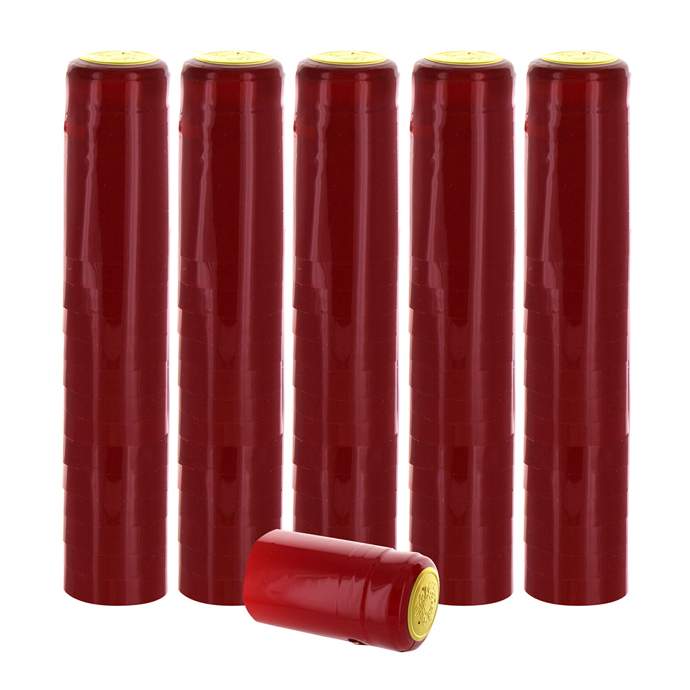 HOME BREW OHIO HOMEBREWOHIO.COM Home Brew Ohio Red PVC Shrink Capsules 8000 count