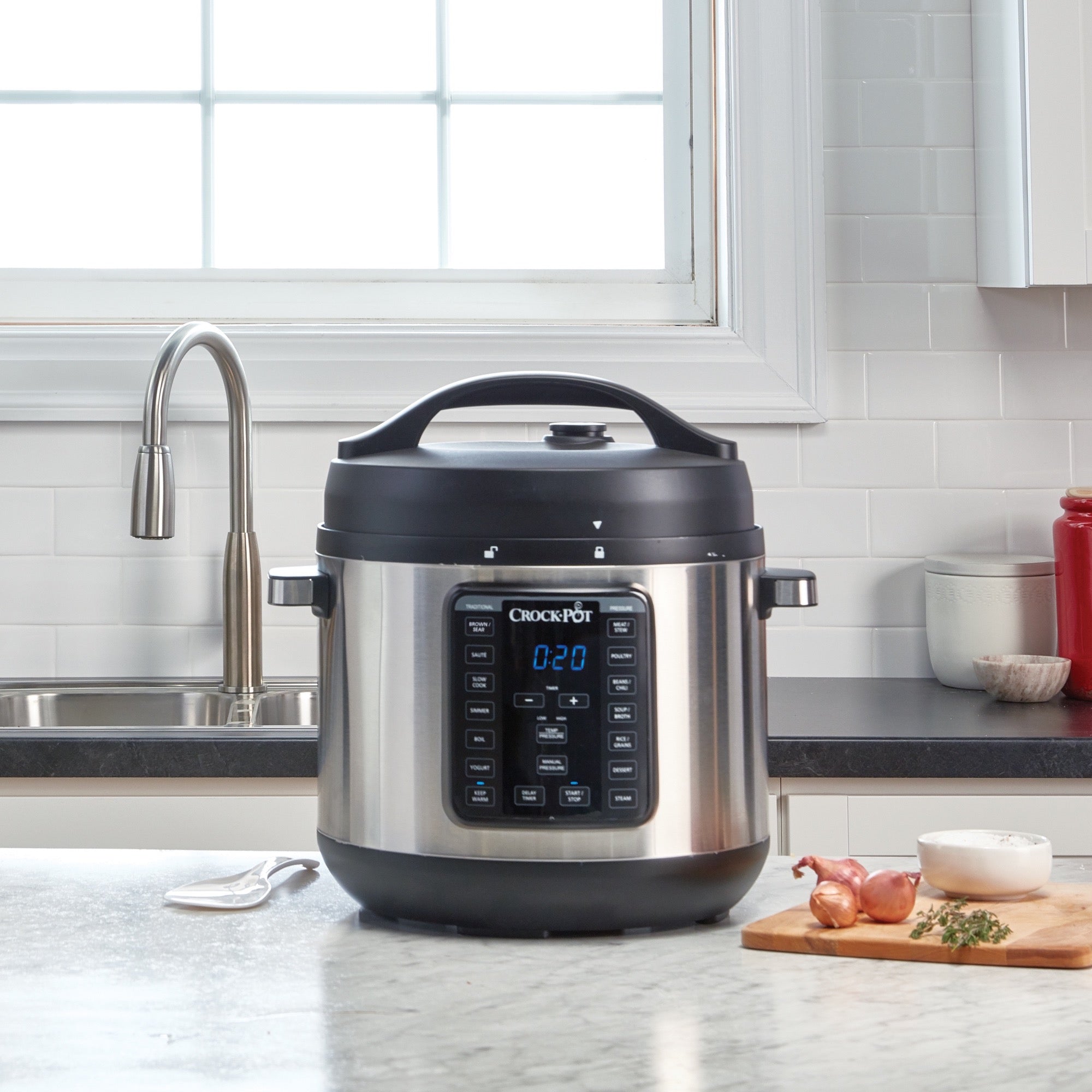 Crock-Pot SCCPPC800-V1 8-Quart Express Crock Stainless Steel Multi-Cooker