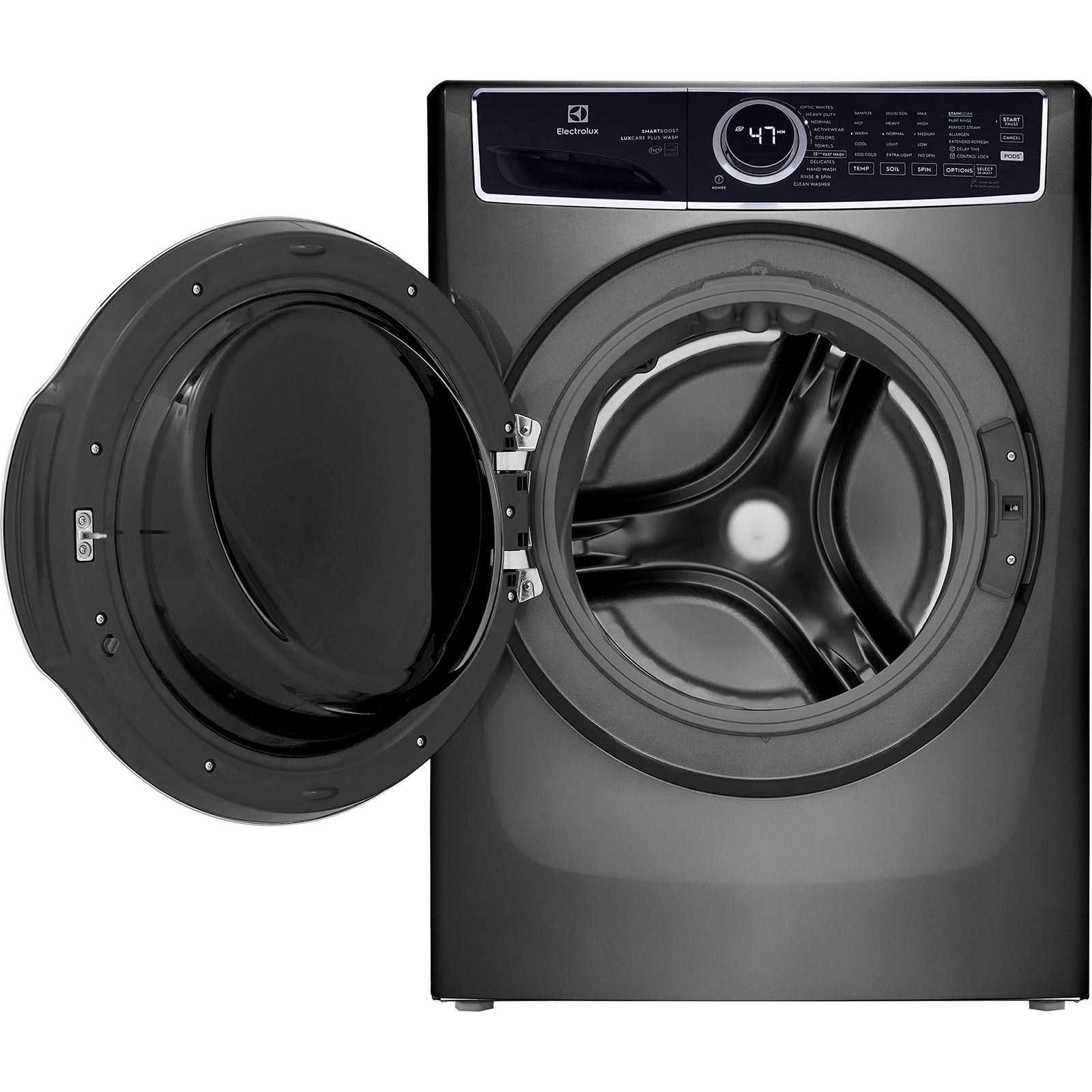 Electrolux ELFW7637AT  4.5 cu. ft. Front Load Perfect Steam Washer with LuxCare&a;#174; Plus Wash &a; SmartBoost&a;#174; &a;#8211; Titanium