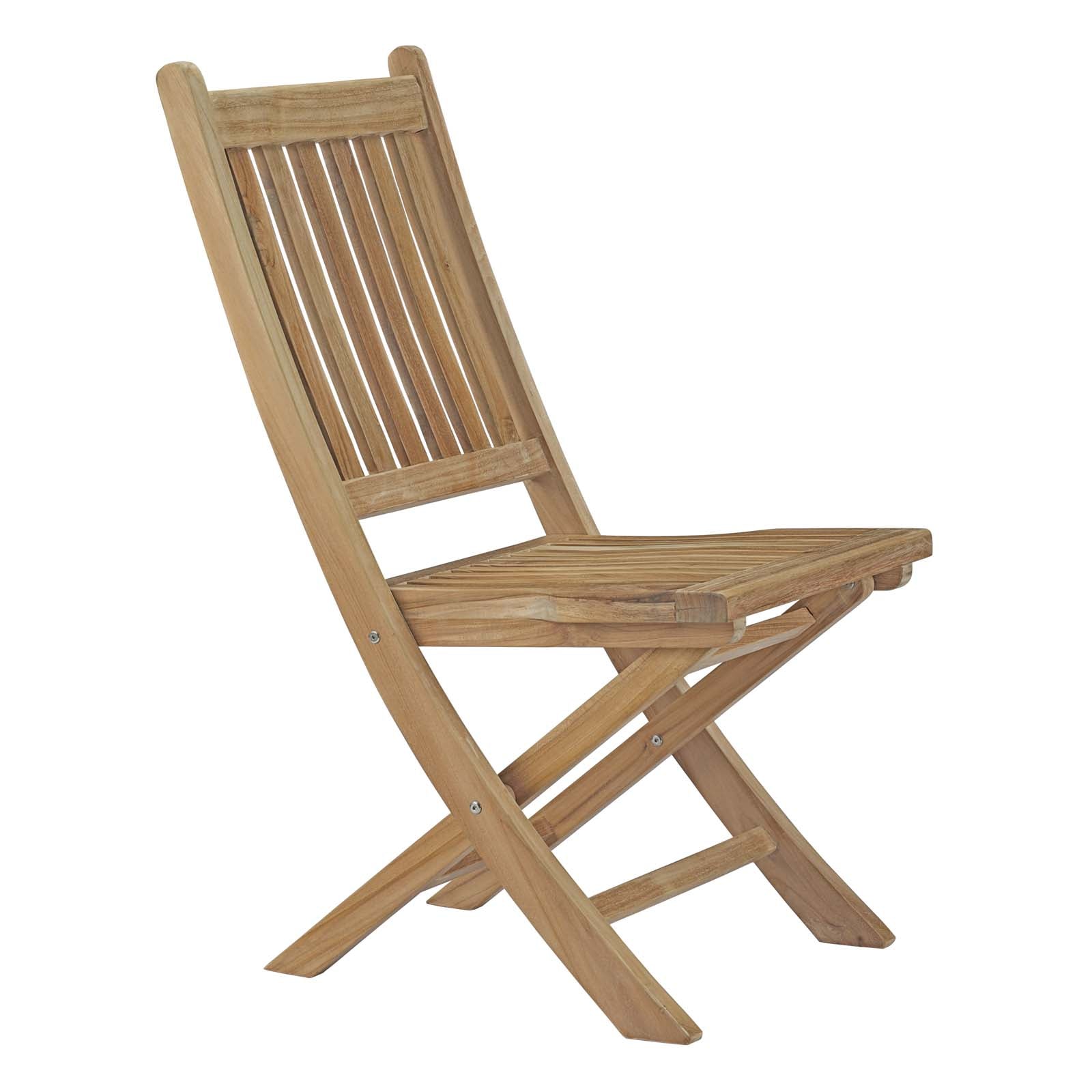 Modway Marina 7 Piece Outdoor Patio Teak Outdoor Dining Set - Natural