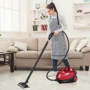 Gymax 2000W Heavy Duty Steam Cleaner Mop Multi-Purpose W/19 Accessories 4.0 Bar 1.5L