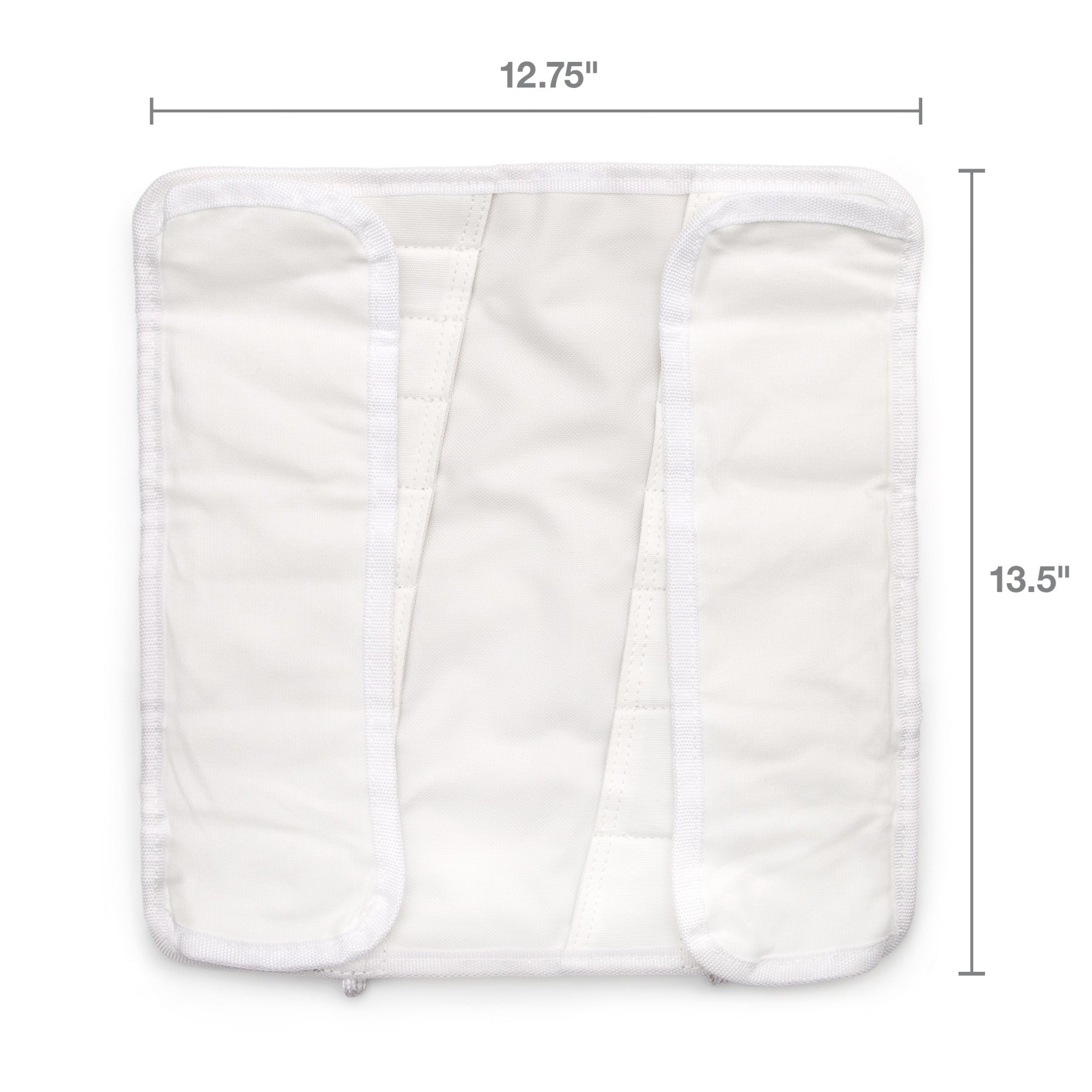 Dickies 57046 Small Paint Brush / Tool Organizer Roll, White