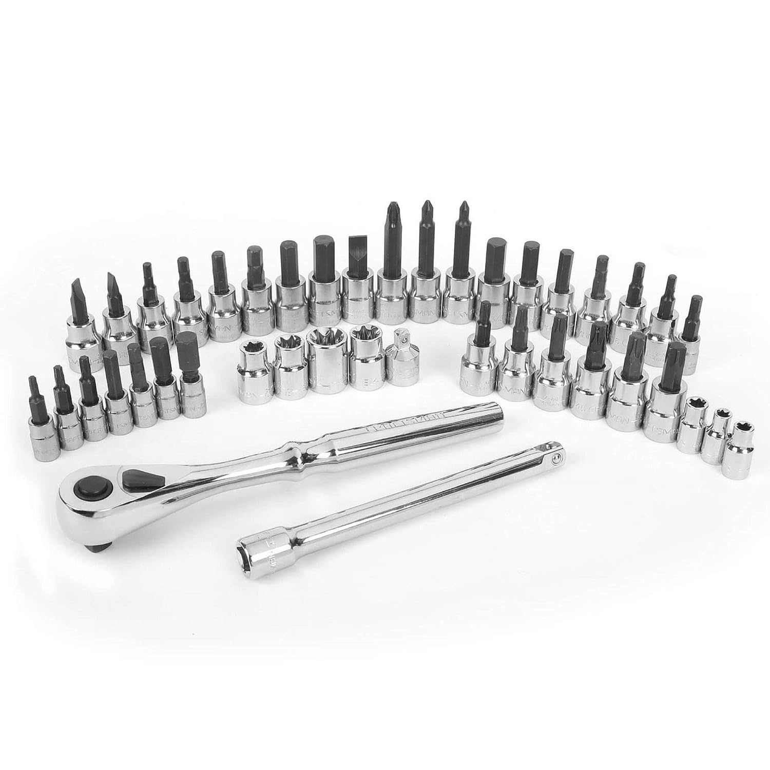 TKM Products 42 Pc. Hex And Torx Bit Socket Super Set, 1/4 And 3/8 In. Drives