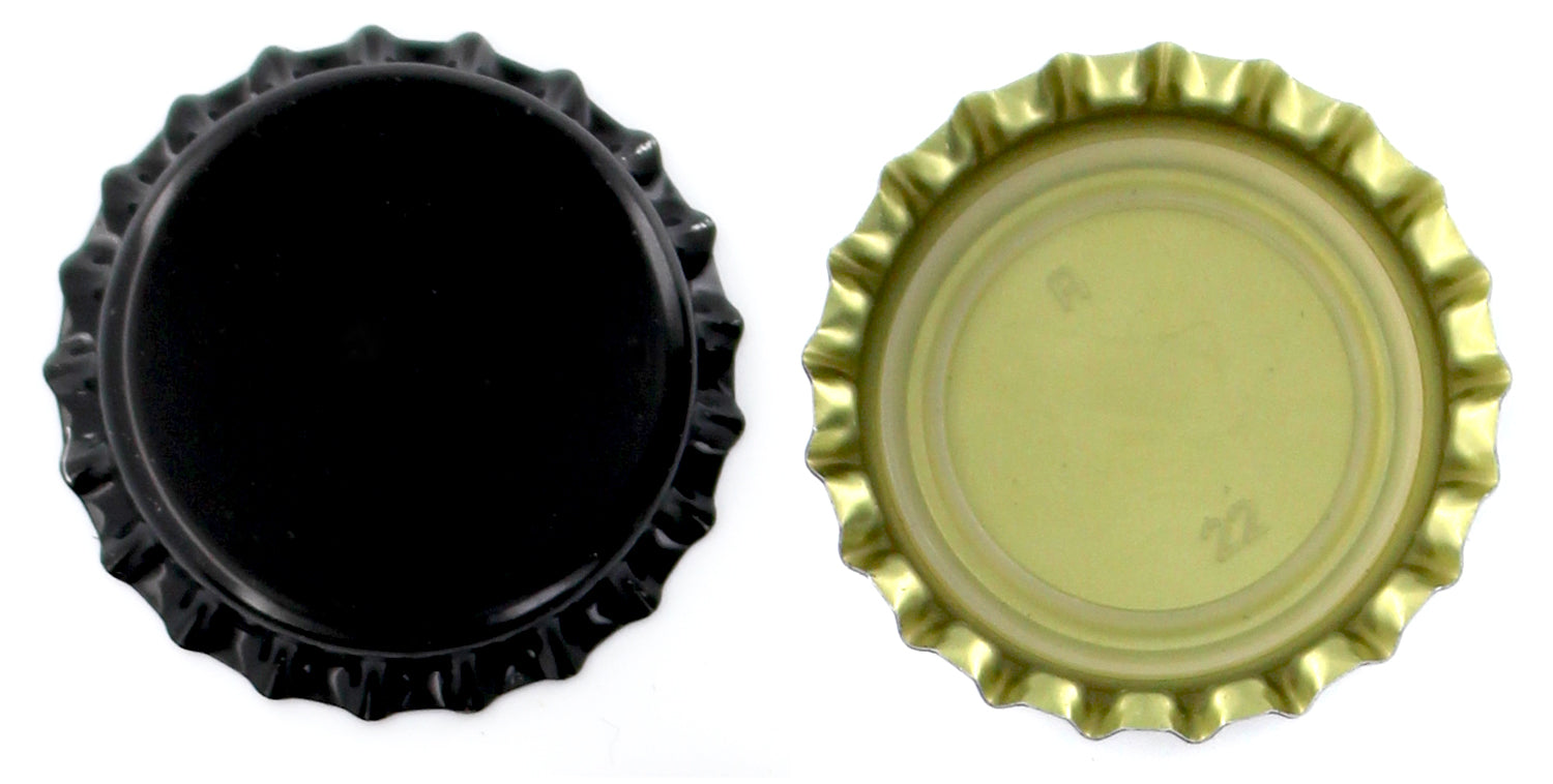 HBO Home Brew Ohio Crown Caps With Oxy-Liner - Case of 10,000 Caps Black