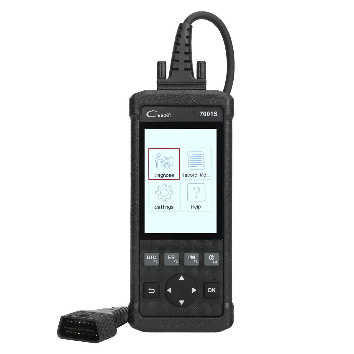 Launch OBD2 Scanner 7001S Automotive Diagnostic Scan Tool Code Reader ABS SRS Creader with Oil Rest EPB ABS Reset Service