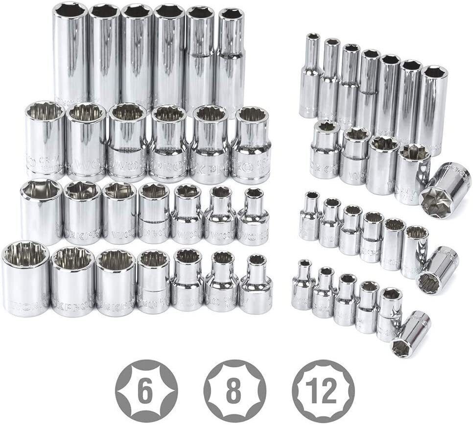 Great Choice Products 450-Piece Mechanics Tool Set Professional Tool Kit Heavy Duty Case Box