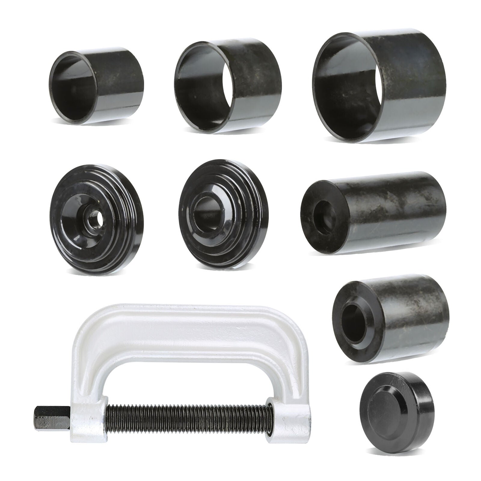 Stock Preferred Heavy Duty 4 in 1 Ball Joint Press &a; U Joint Removal Tool Kit w/ 4 x 4 Adapters