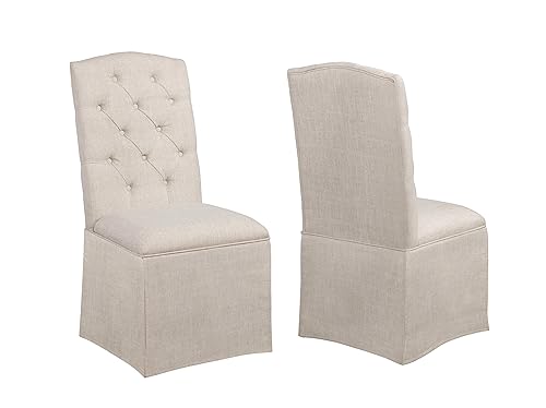 Best Quality Furniture SC302 Dining Chairs, Beige
