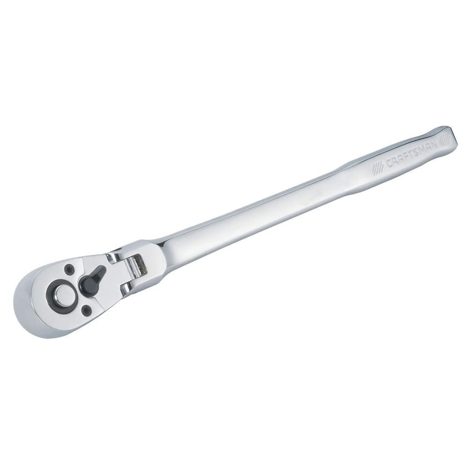 TKM Products Flex Head Ratchet, Pear Head Long Handle, Sae, 36-Tooth, 3/8-Inch (Cmmt99426)