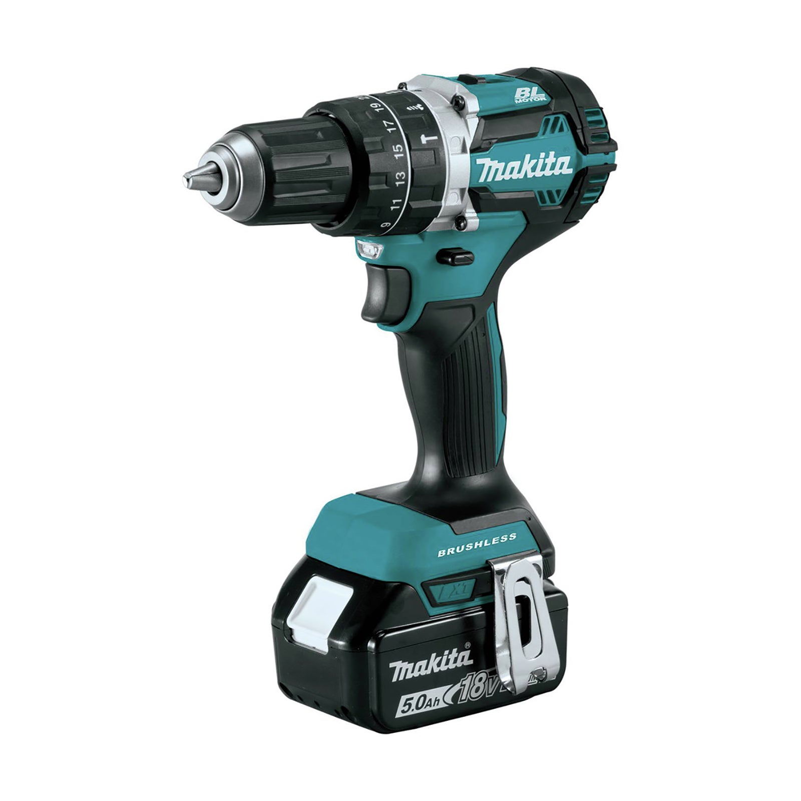 Makita XT269T 18V LXT Brushless Lithium-Ion 2-Tool Cordless Combo Kit (5 Ah)