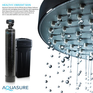 Aquasure 32,000 Grains Water Softener w/Aquatrol Digital Head and 10