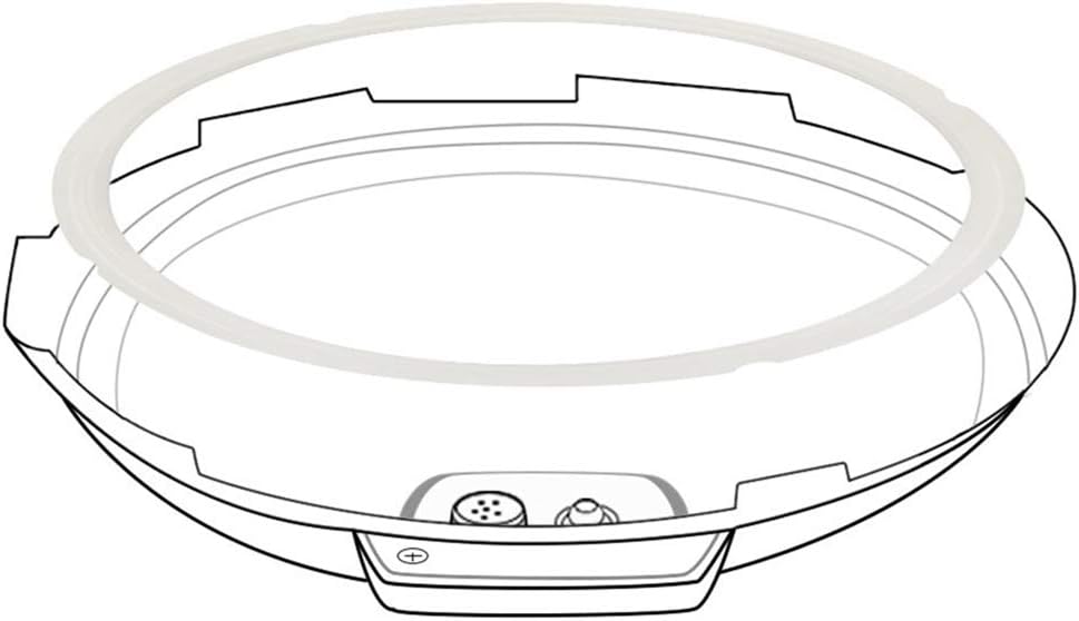 Generic Original Sealing Ring for 10 Qt Power Pressure Cooker - Replacement Silicone Gasket Seal Rings for 10 Quart Power Cooker XL 10