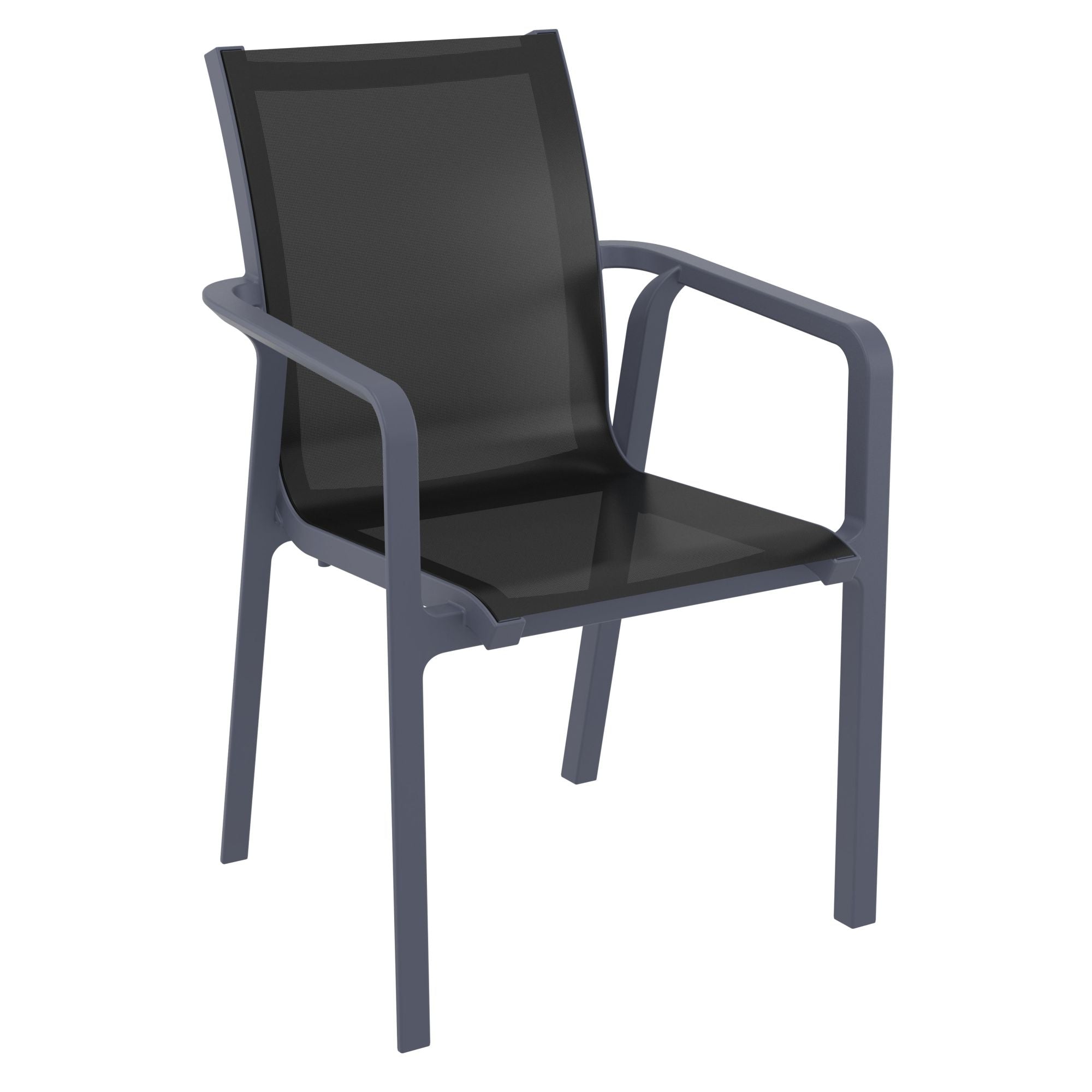 Luxury Commercial Living 11-Piece Gray Patio Dining Set with Extension Table and Arm Chairs 118