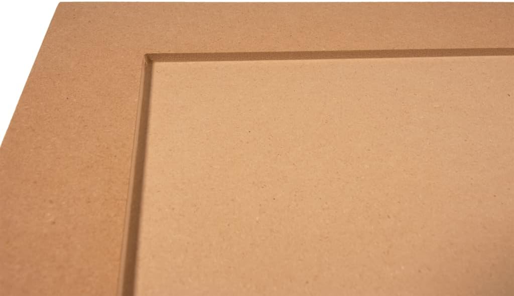 Generic Unfinished MDF Cabinet Door Bathroom-Kitchen-Closet Replacement - Shaker Style (13 Inch Wide, 24 Inch Tall)